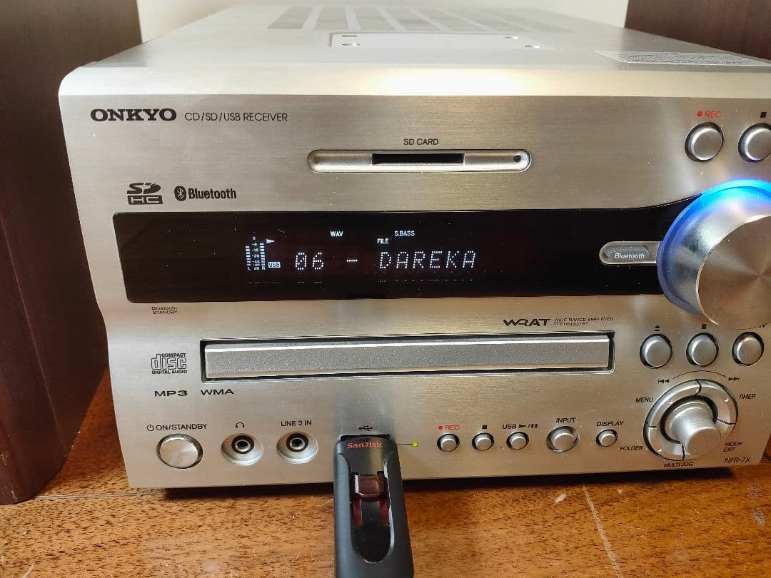 希少高品質　オンキョー ミニコンポ　ONKYO NFR-7X 　動作確認済み