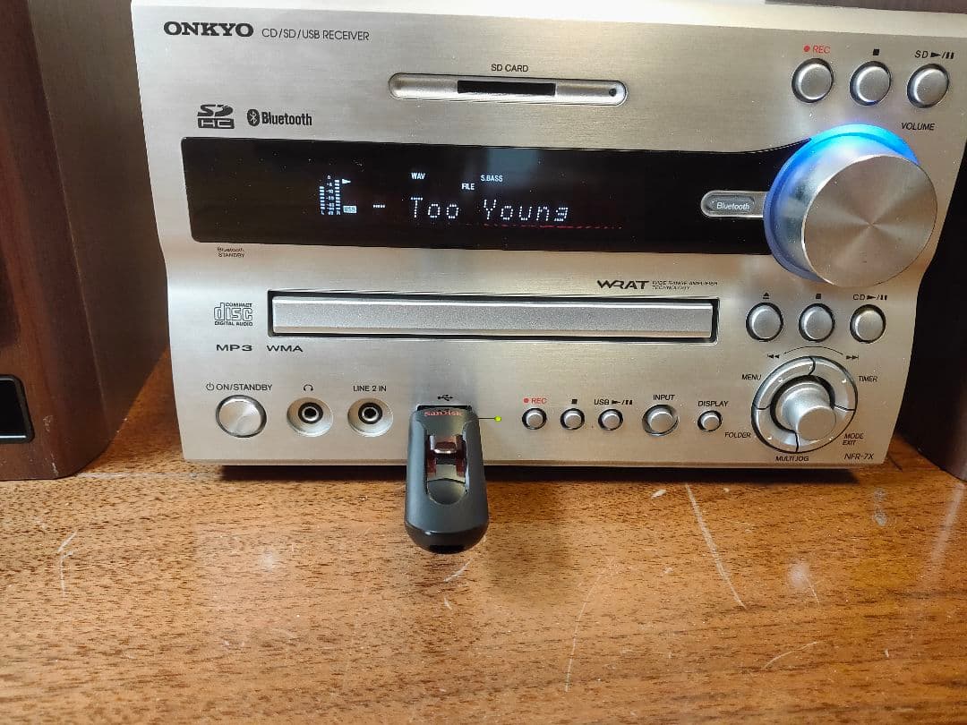 希少高品質　オンキョー ミニコンポ　ONKYO NFR-7X 　動作確認済み