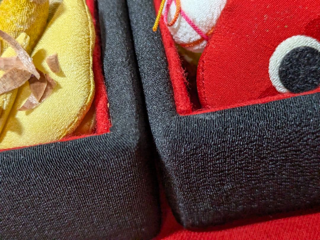 ちりめん細工　おせち料理　古布　お祝い　食品サンプル　ハンドメイド