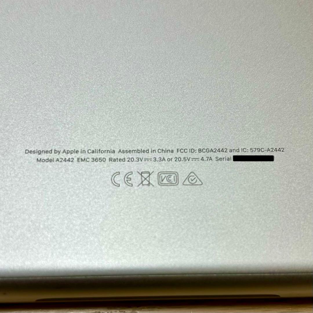 ［美品］MacBook Pro 14in 2021 16GB 512GB M1