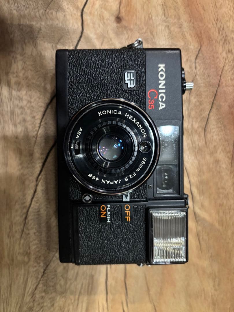 フィルムカメラ Konica C35 EF 35mm tested working
