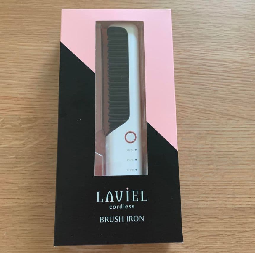 激安 LAVIEL cordless コードレスブラシアイロン
