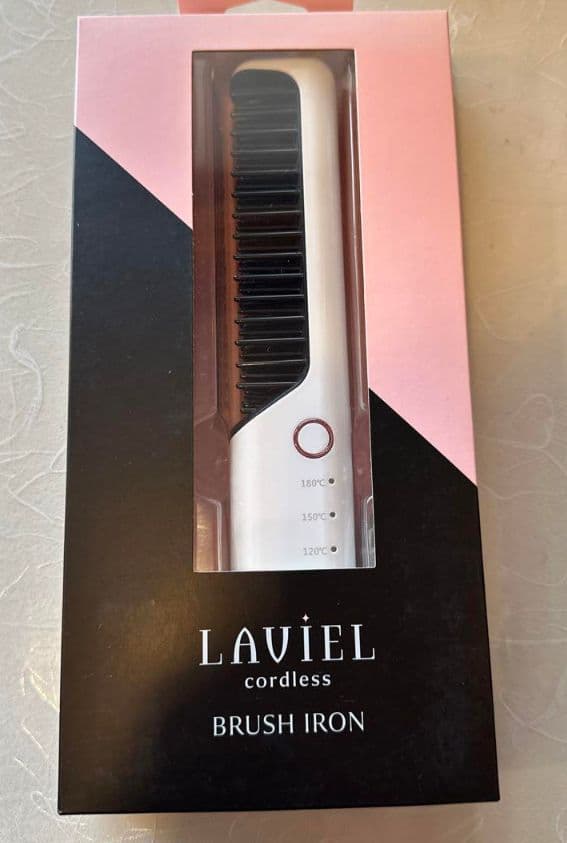 激安 LAVIEL cordless コードレスブラシアイロン