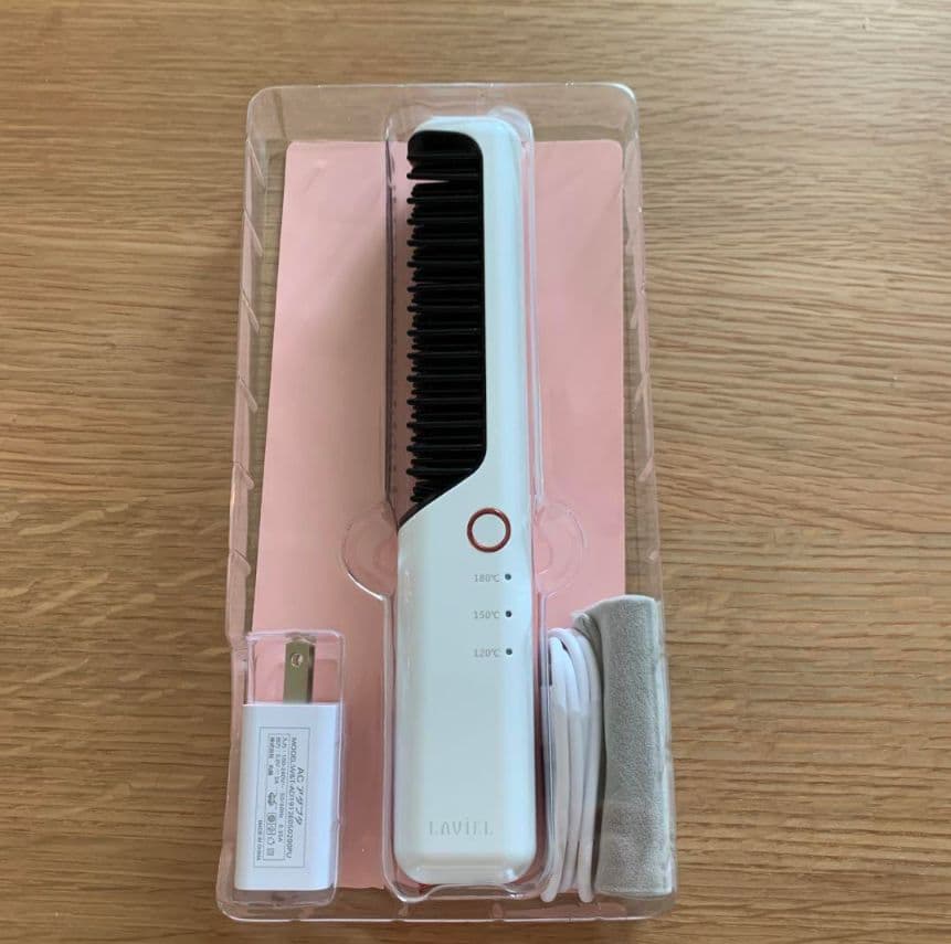 激安 LAVIEL cordless コードレスブラシアイロン