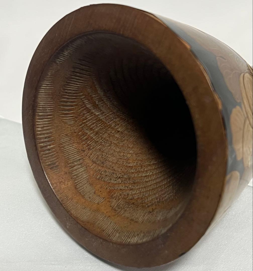 小鼓　胴　菊蒔絵