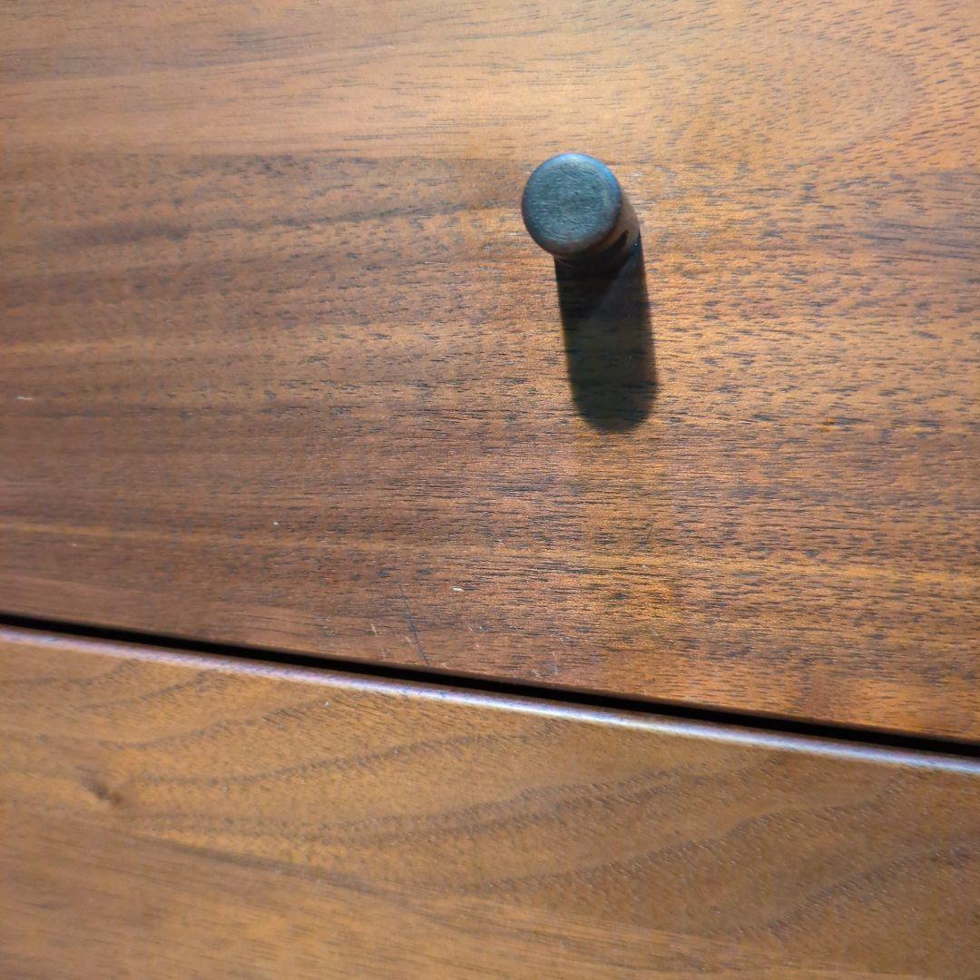 天然木 福岡大川マルヨシ民芸家具 DEEP 片開きシェルフキャビネット 壁面収納