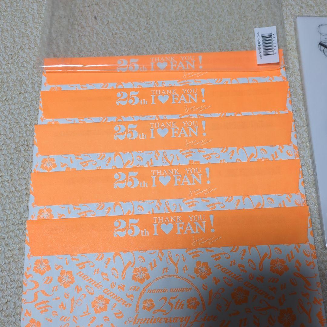 安室奈美恵　nanacoカード(全5種)&クリアファイル(全5種)