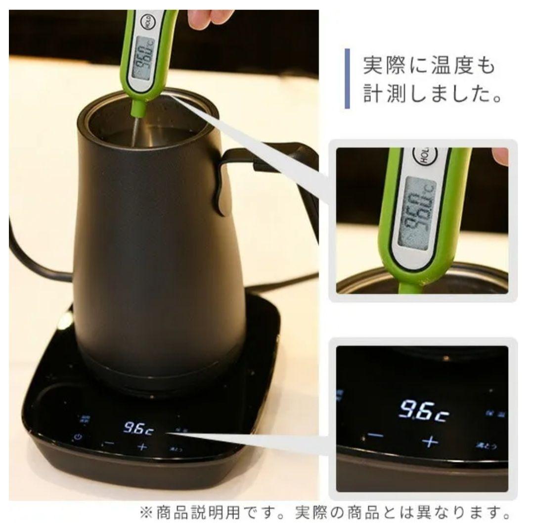 新品YAMAZEN 0.8L 電気ケトル ブラック&ブロンズ