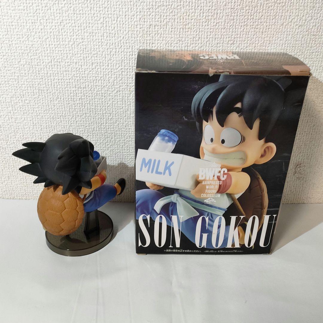 ☆　国内正規品　bwfc　ドラゴンボールフィギュア　孫悟空　牛乳　配達　☆