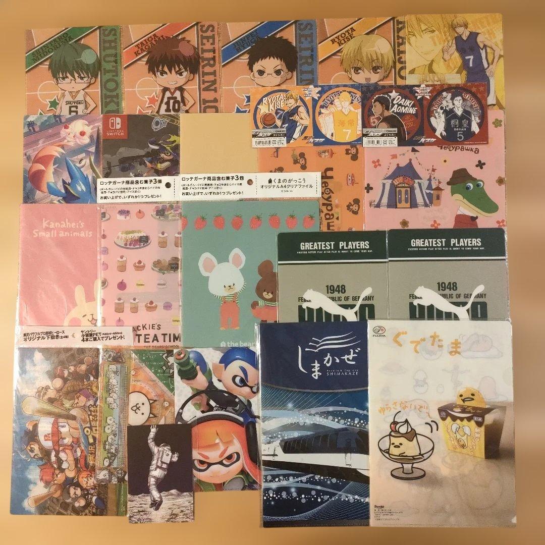 まとめ売り 21弾 クリアファイル編 約300点