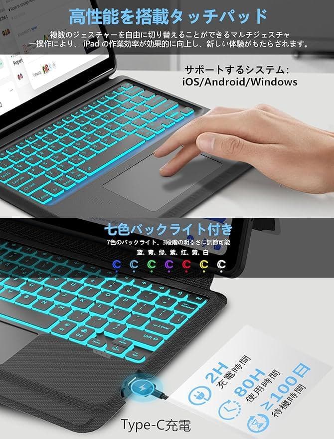 【2025年新モデル】IVEOPPE 13インチ ケース ipad pro