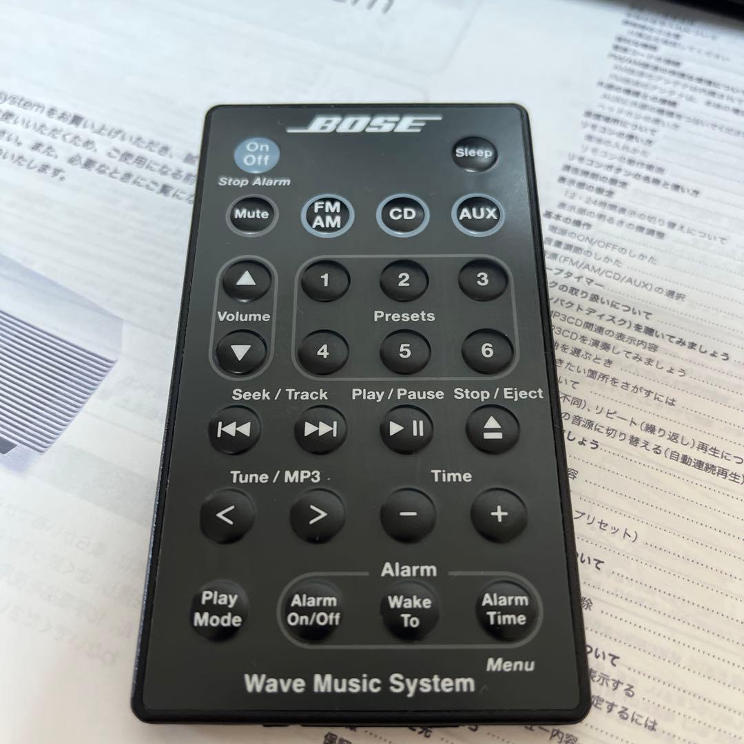 ボーズ Wave Music System•予防メンテ済み ！！
