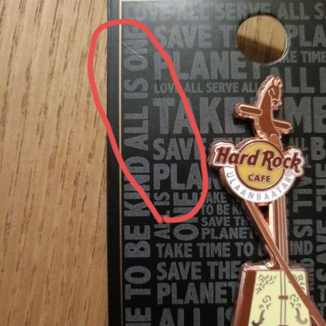 超レア！！Hard Rock Cafe モンゴル限定ピン　馬頭琴