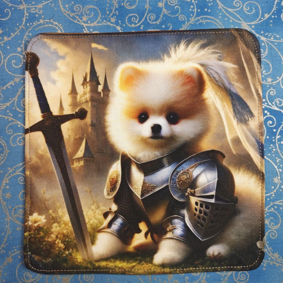 yourelie 　4重ハンカチ　ワンコさん柄　19枚