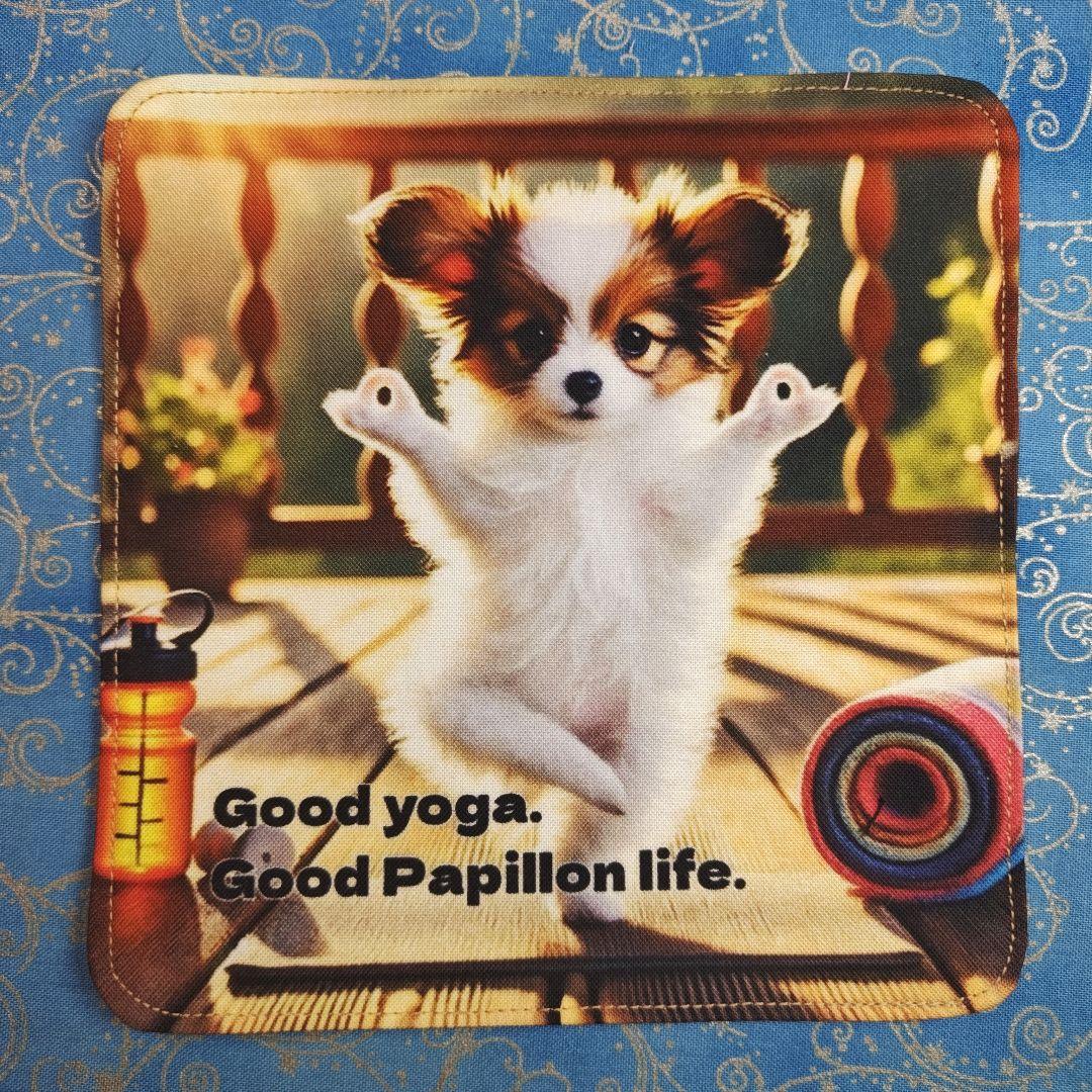 yourelie 　4重ハンカチ　ワンコさん柄　19枚