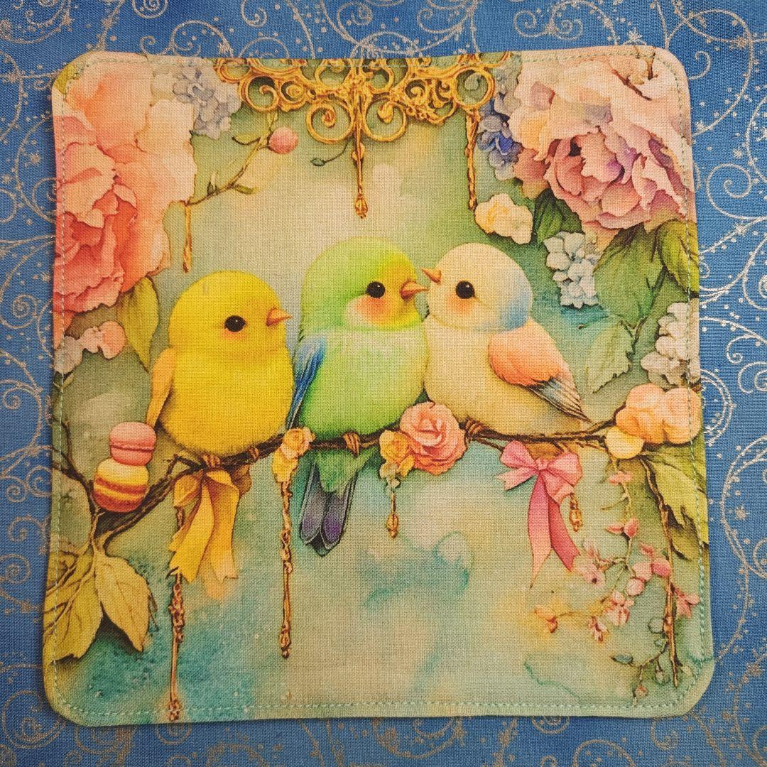 yourelie 　4重ハンカチ　ワンコさん柄　19枚