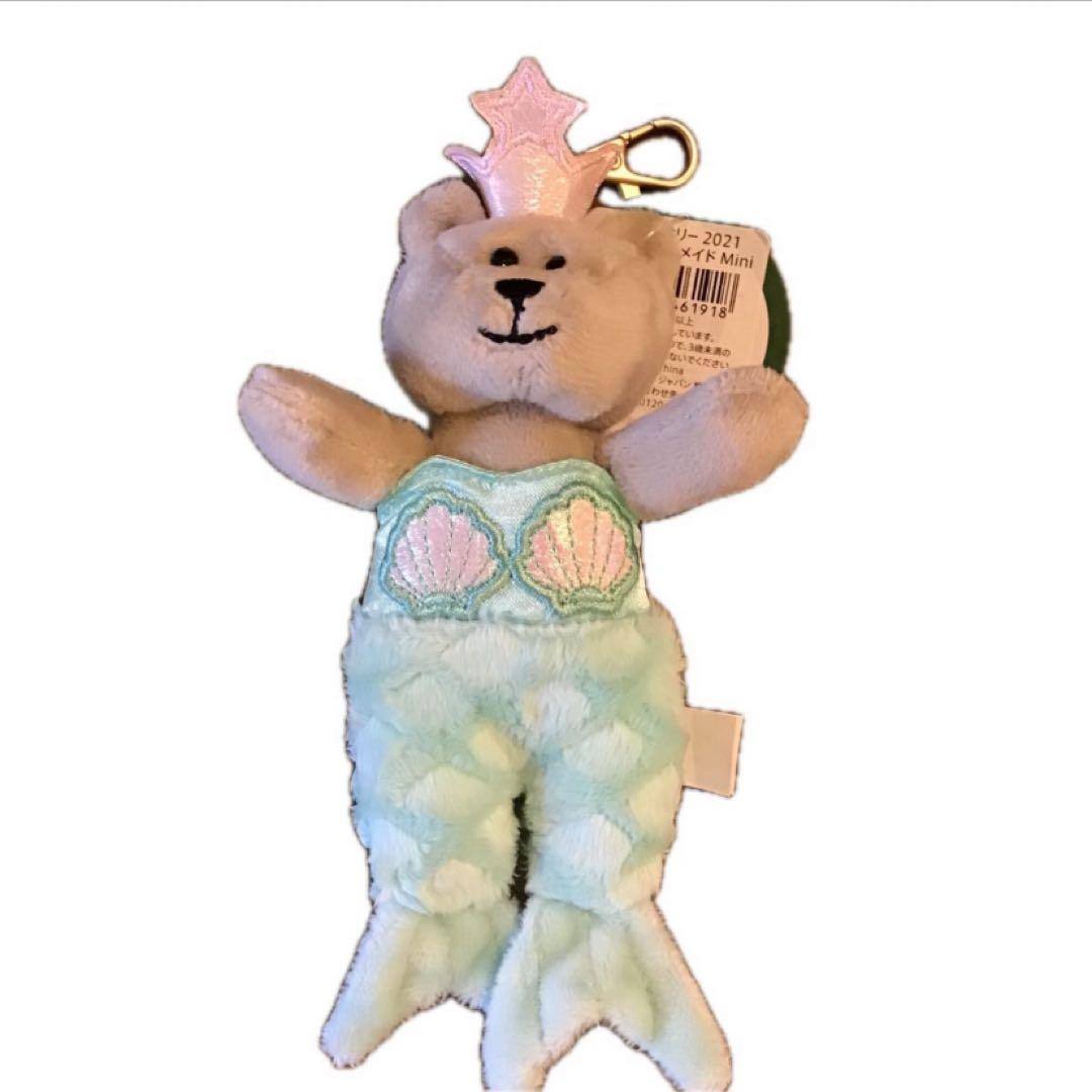 スターバックス　ベアリスタマーメイド　Starbucks ぬいぐるみ大小セット