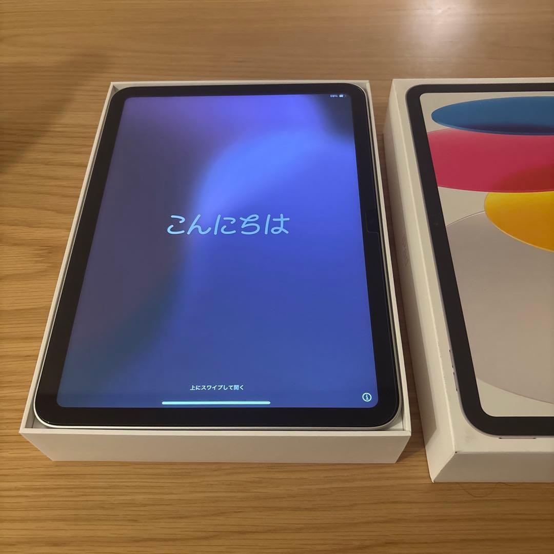 新品同様　シルバー iPad 10世代　64G
