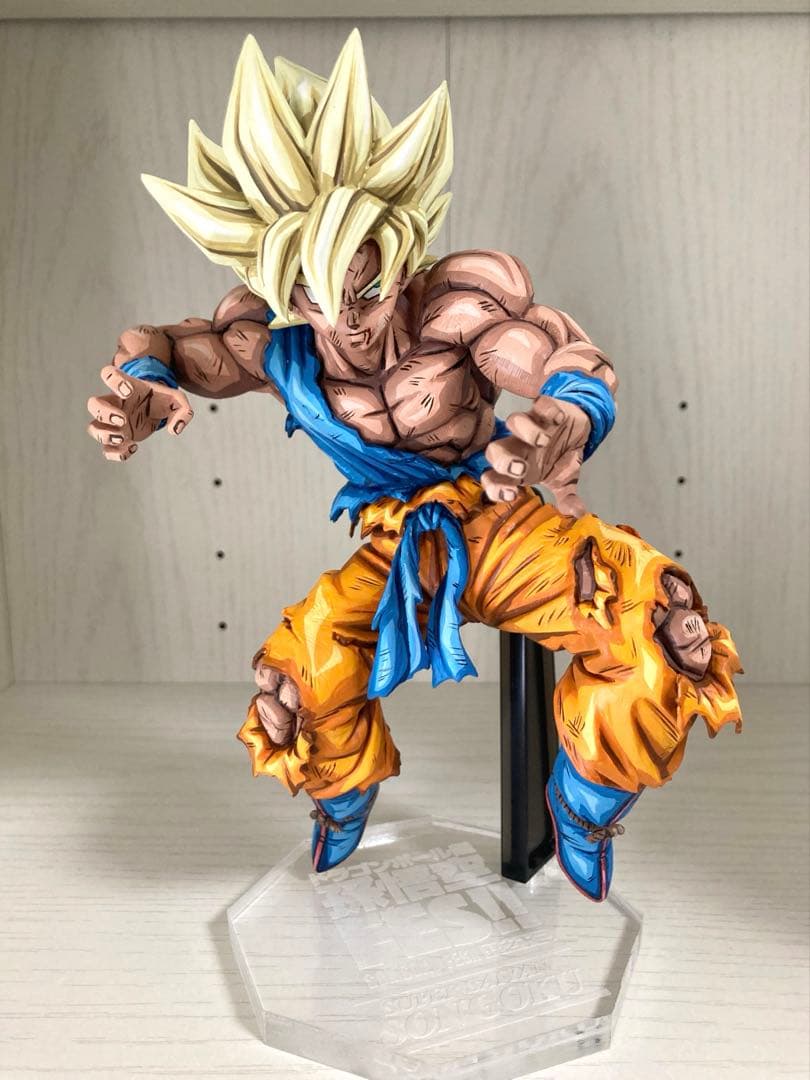 ドラゴンボール フィギュア リペイント 超サイヤ人 孫悟空 孫悟空FES‼︎