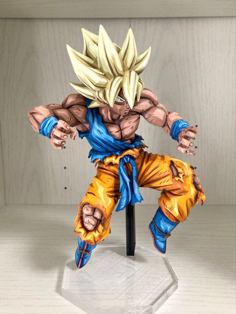 ドラゴンボール フィギュア リペイント 超サイヤ人 孫悟空 孫悟空FES‼︎