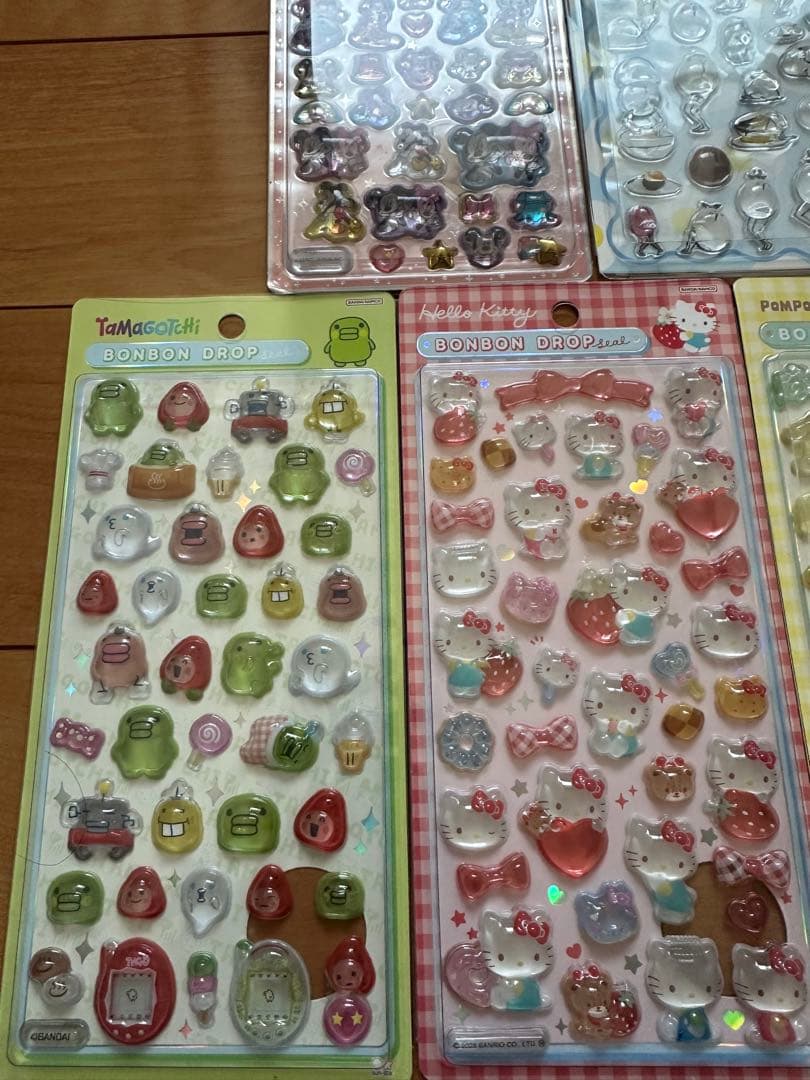 確実正規品 ボンボンドロップシール 5種 まとめ売り①