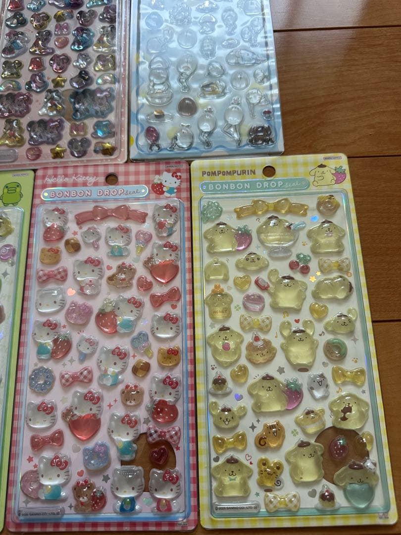 確実正規品 ボンボンドロップシール 5種 まとめ売り①