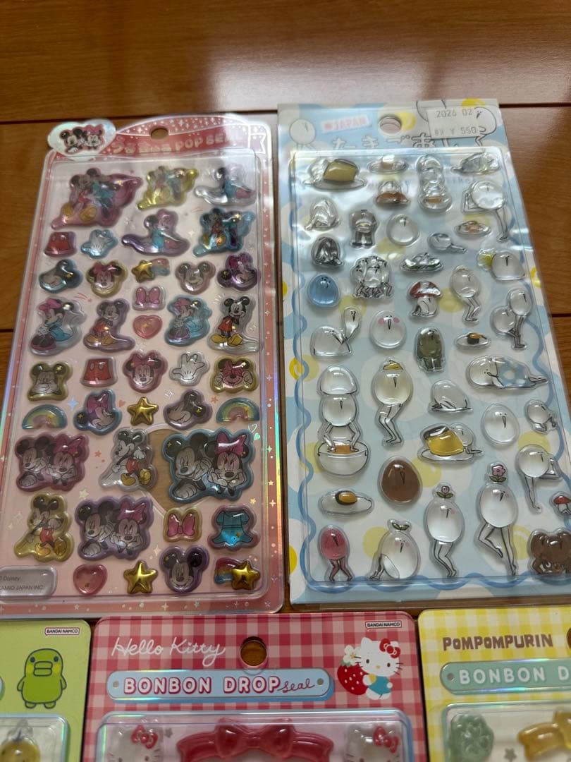 確実正規品 ボンボンドロップシール 5種 まとめ売り①