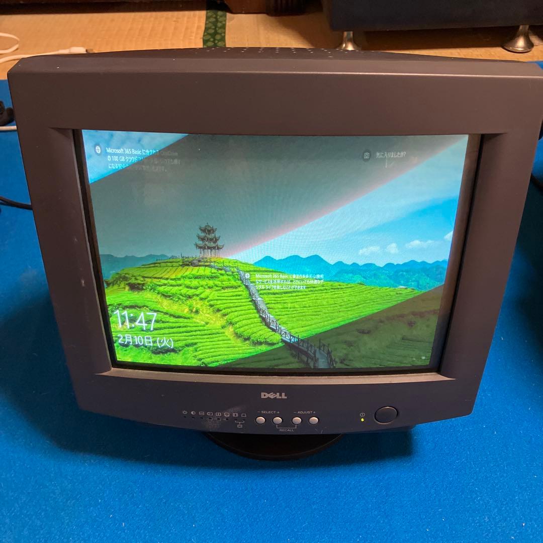 DELL デル　 E￼551 CRTディスプレイ　14インチ　動作確認済み
