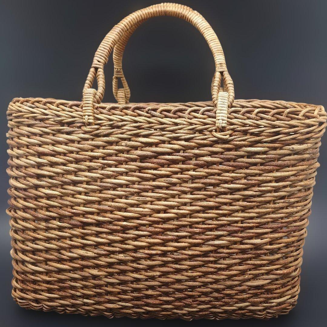 あけび細工　籠バッグ　あけび細工