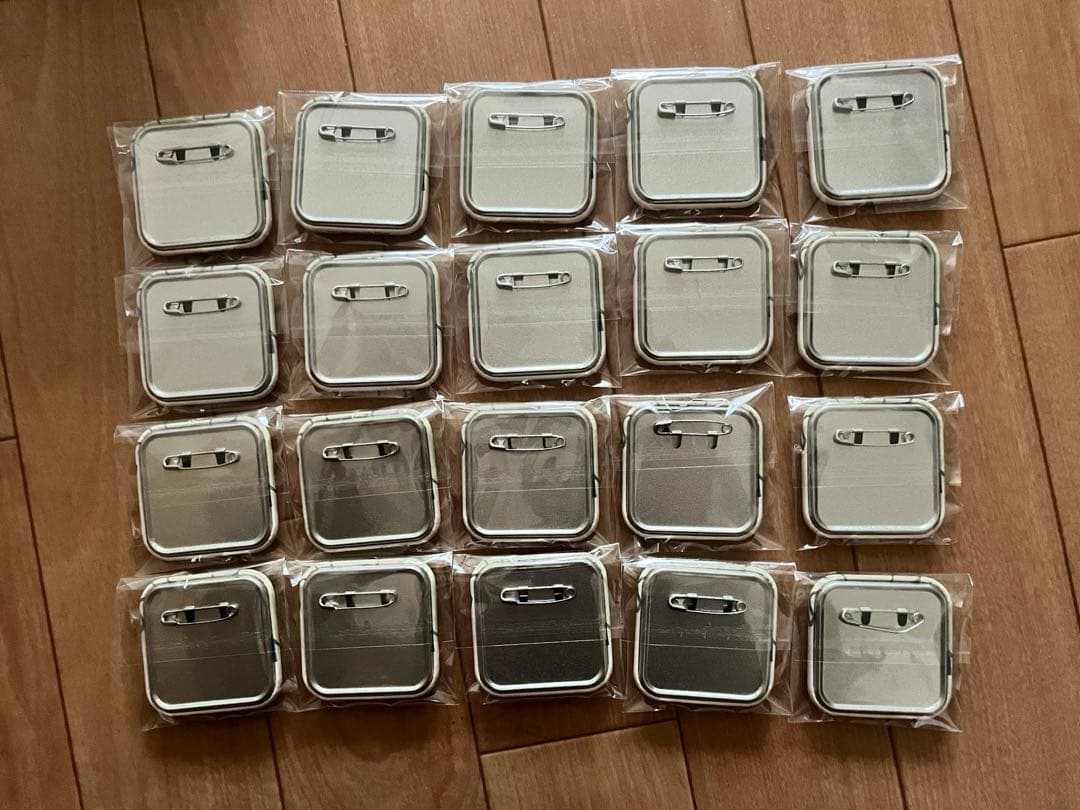 巴日和 中国　ぶくスタ　萌えスクエア缶バッジ