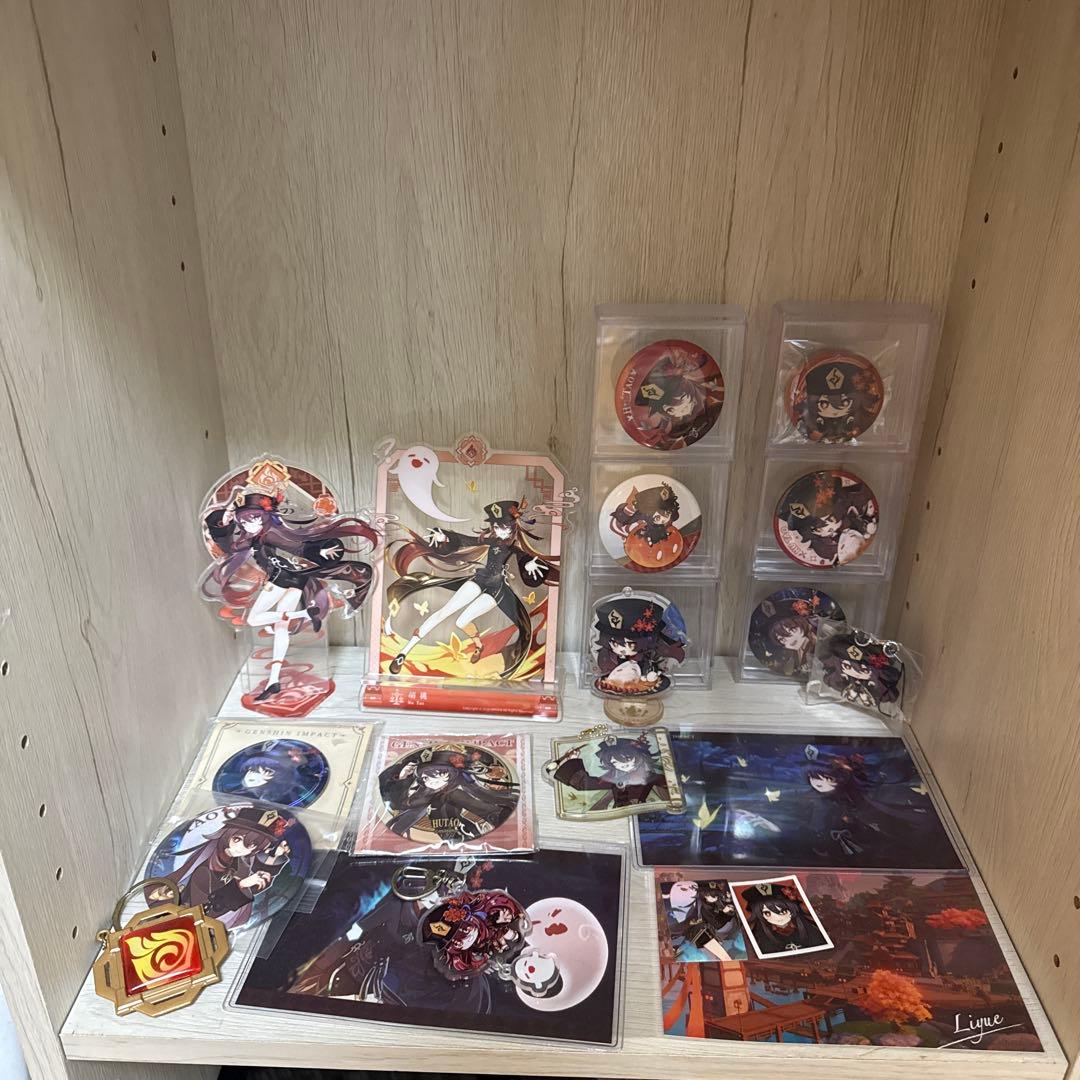 原神　胡桃　グッズまとめ売り　香水あり