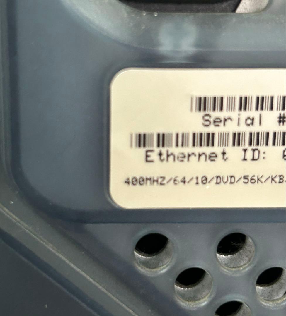 動作商品　Apple power Mac Ｇ4本体のみ