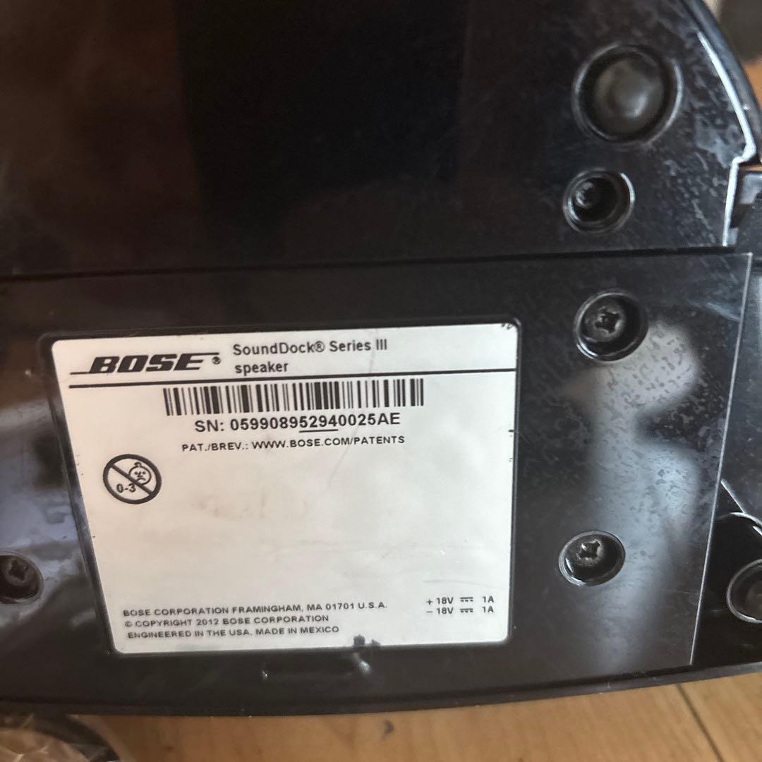 Bose sounddock series 3 サウンドドック iPhone用