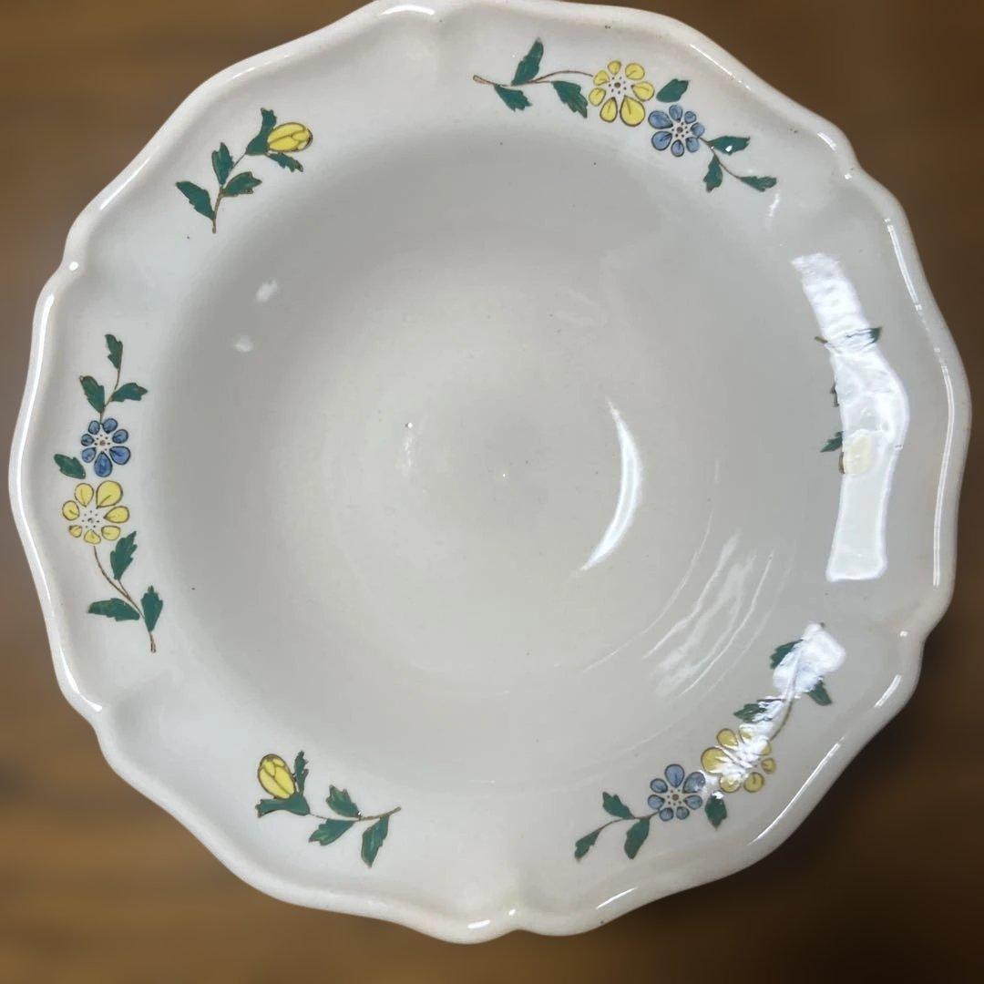 スタジオＭRavissante 花柄 波形皿 2枚セット 廃盤商品