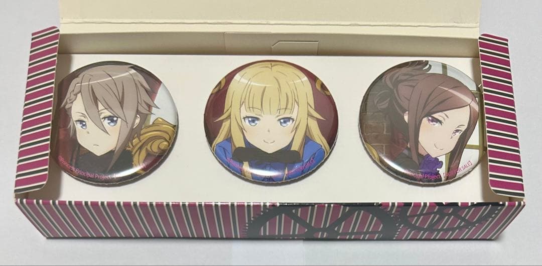 プリンセス・プリンシパル アニメイト　全巻購入特典　缶バッジセット