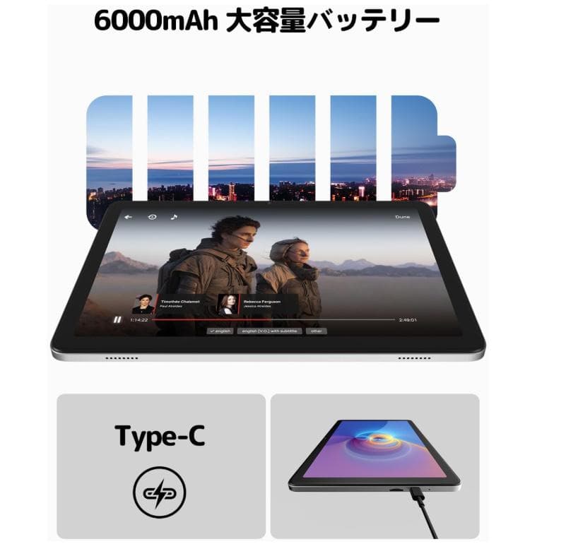 Plimpton P1 AndroidタブレットRAM12GB+ROM128GB