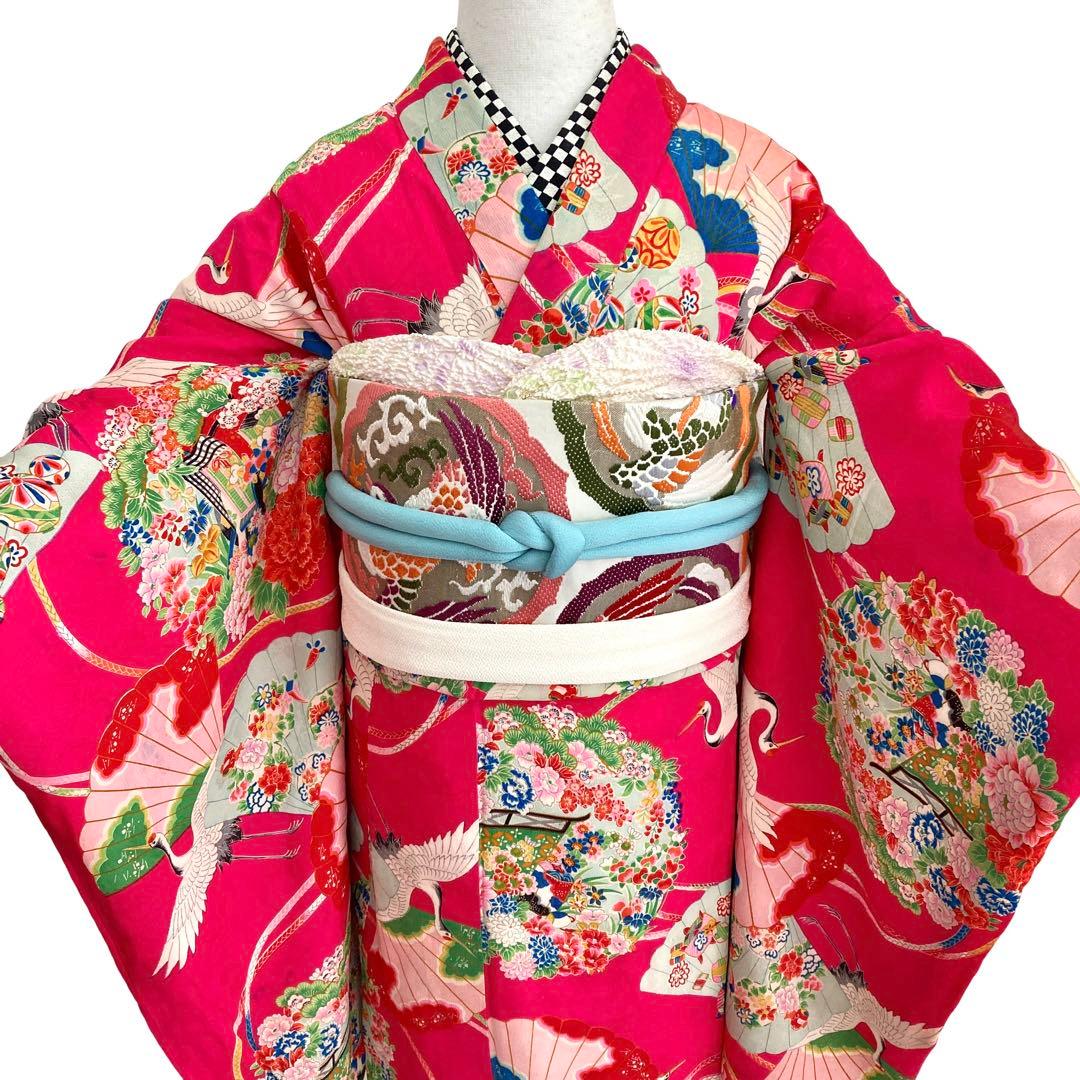 アンティーク7歳 女の子 子供着物 七五三 アンティーク着物 NO42