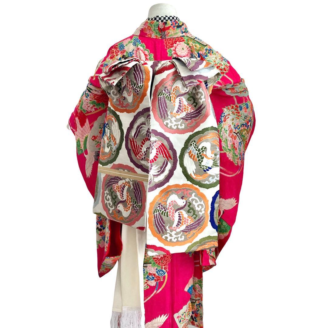 アンティーク7歳 女の子 子供着物 七五三 アンティーク着物 NO42