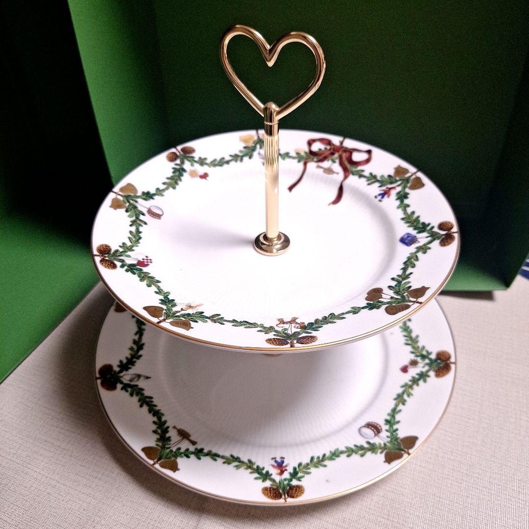   二段式ケーキスタンド 625