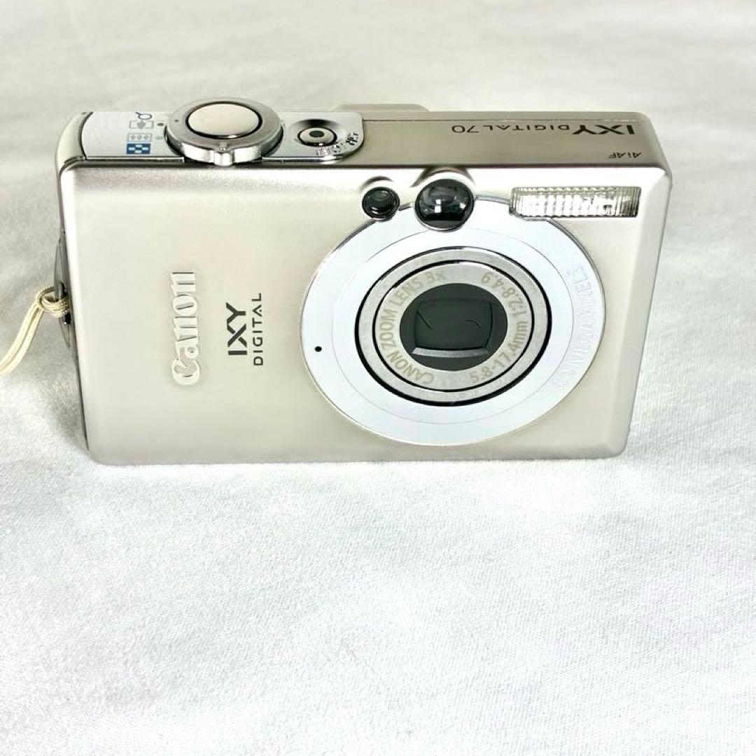 Canon IXY DIGITAL 70 シルバー動作確認済PC1993