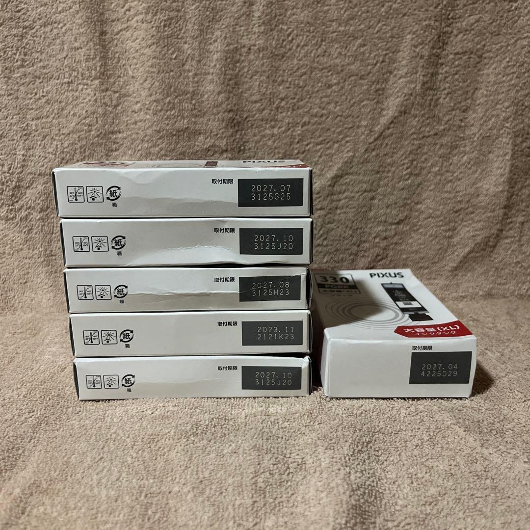 Canon BCI-331XL+330XL 純正大容量インク各色単品セット新品③