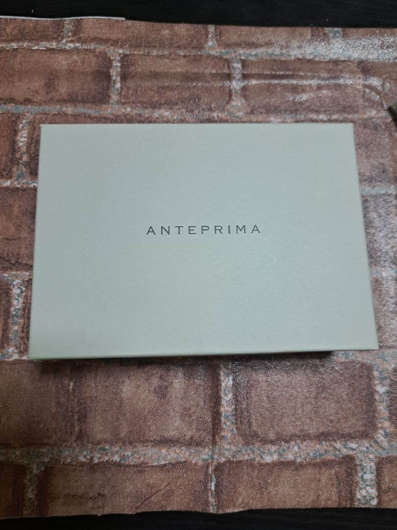 未使用ANTEPRIMAマッツェット小物/Lラウンドウォレット/パールホワイト