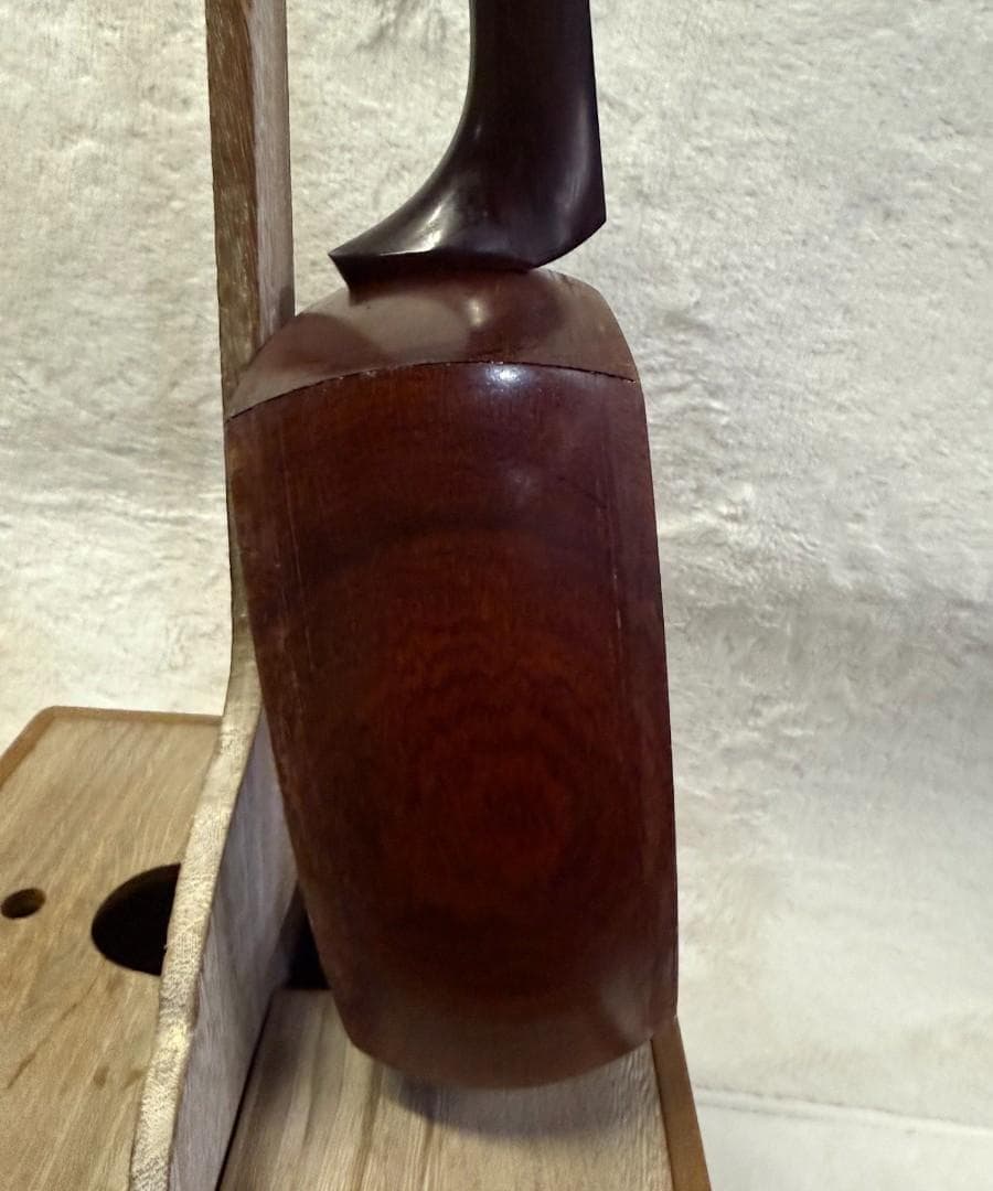 三味線 中古品 紅木 花梨 綾杉胴 ８０年代 ケース付き 本体