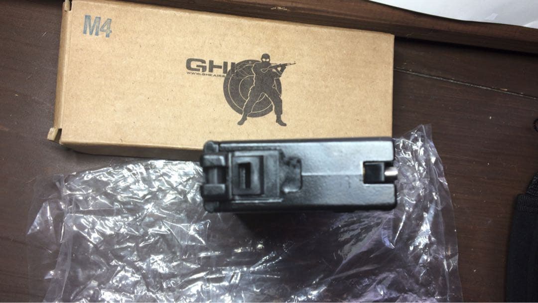 GHK M4 CO2 マガジン ブラック