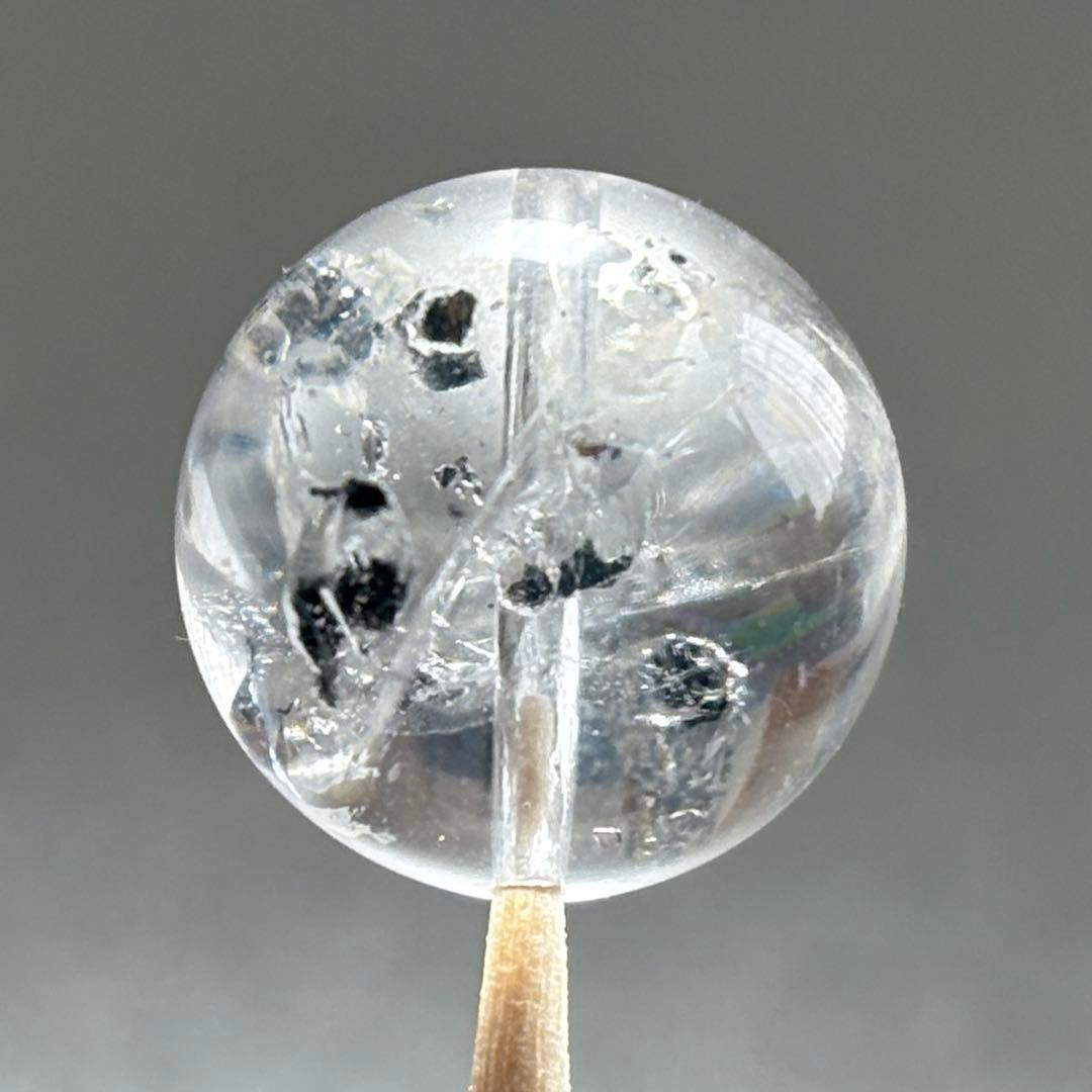 極上　大粒　水入り水晶　流砂入り　K729