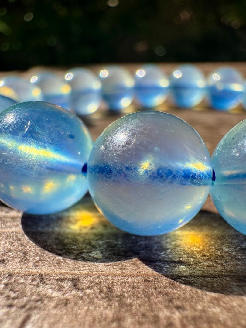 【瀧原宮で浄化済み】ピンクアクアマリン　11.5mm めちゃくちゃ綺麗