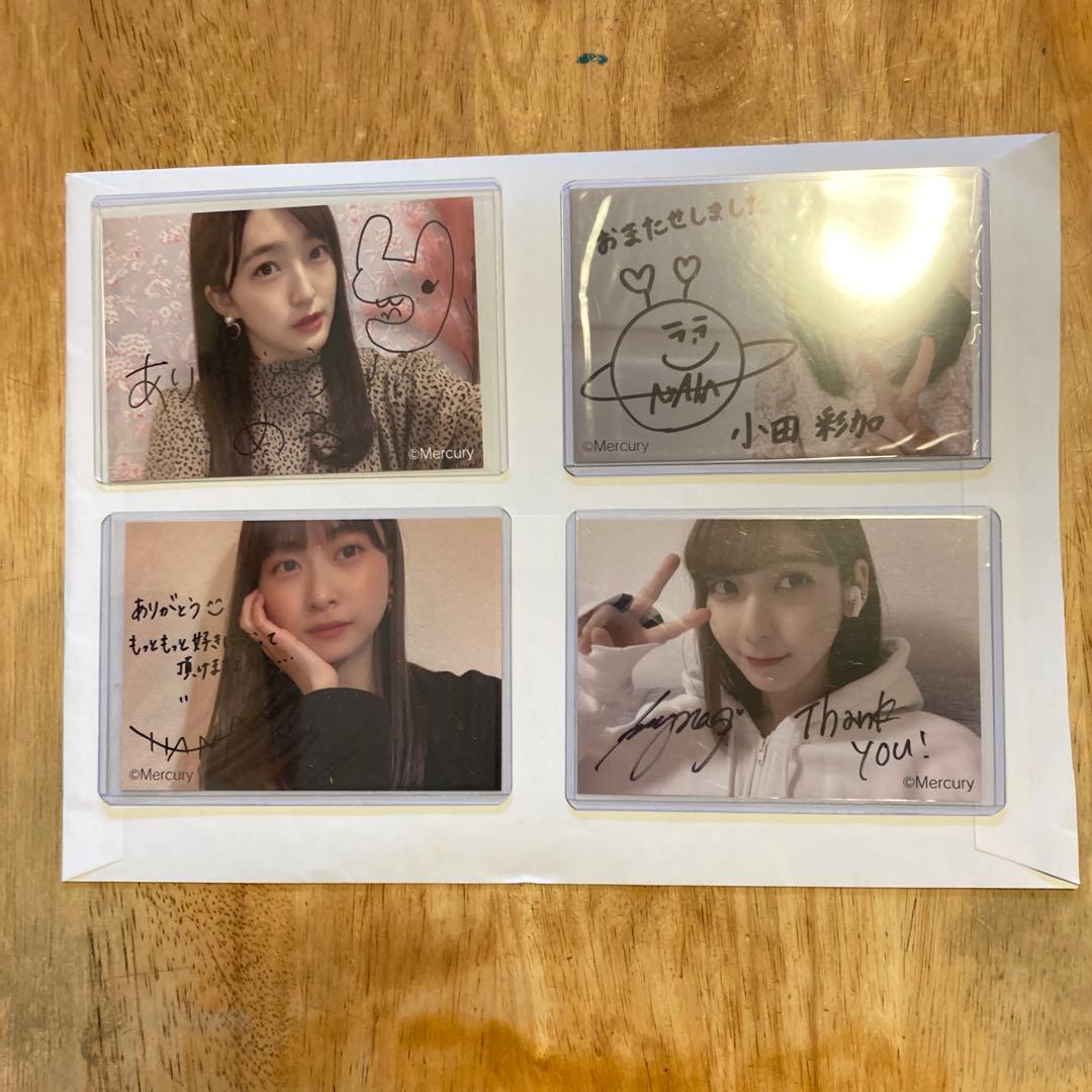 s*n様 H KT48サイン入り写真カード8枚セット