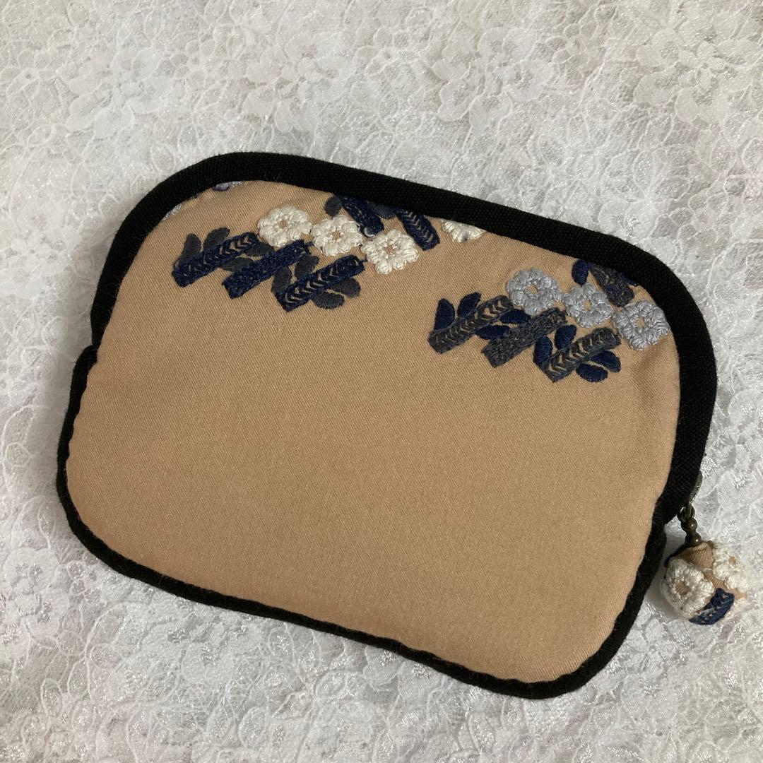 ミナペルホネン【両面】kukka-paraati＊ポーチ＊ハンドメイド〜＊