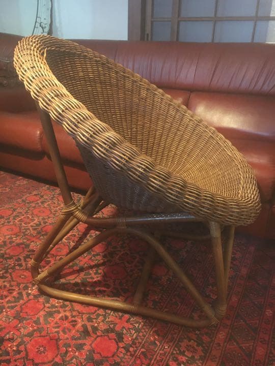 ヴィンテージ　ラタンチェア