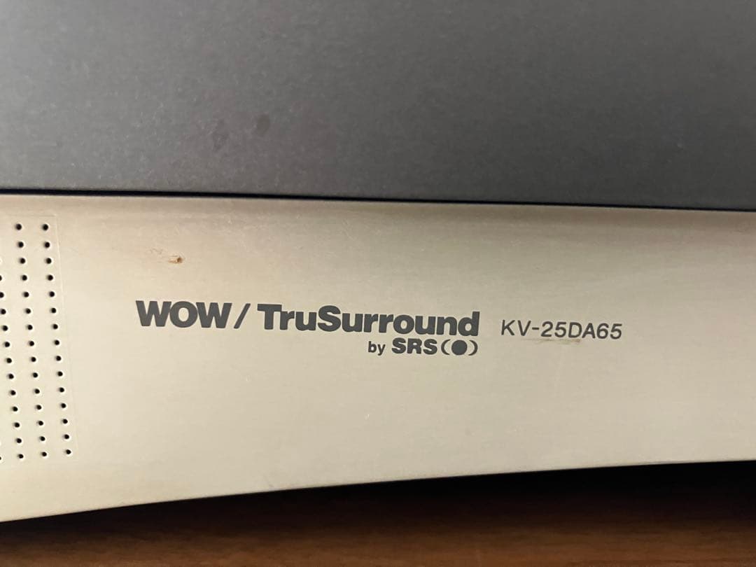 SONY トリニトロン KV-25DA65レトロゲーム　スーファミ　ブラウン管